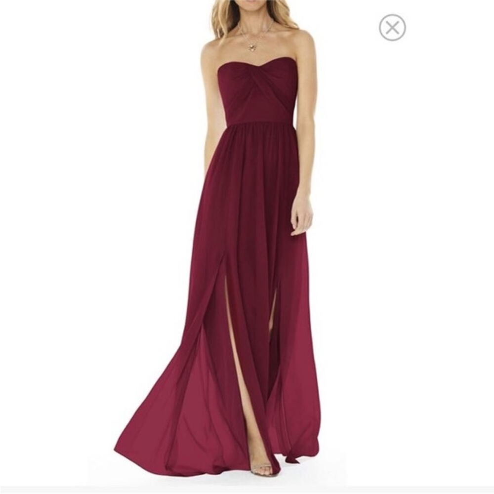Strapless Bridesmaid Dress